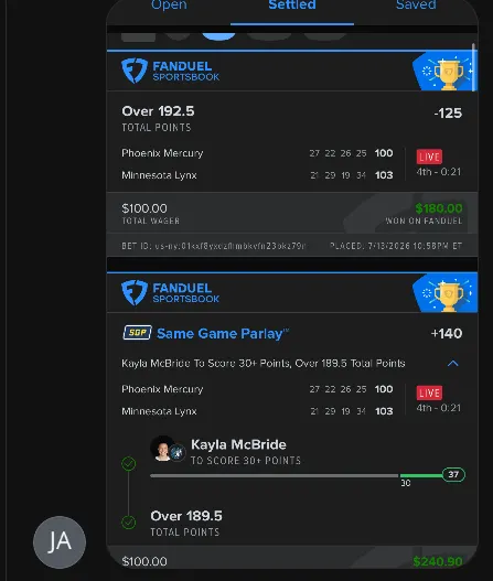 Winning slip