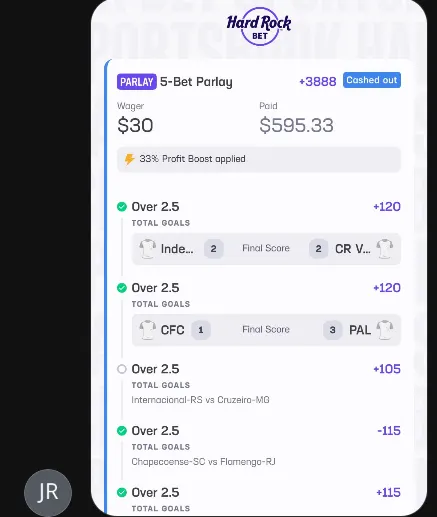 Winning slip