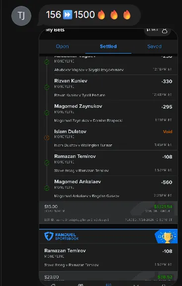 Winning slip