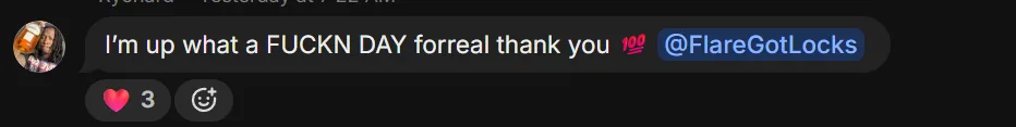 Member message